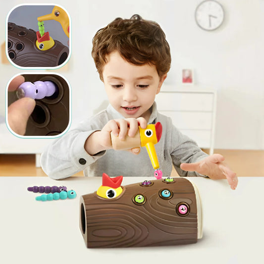 Jouets magnétique attrape-ver/FeedingBird™-